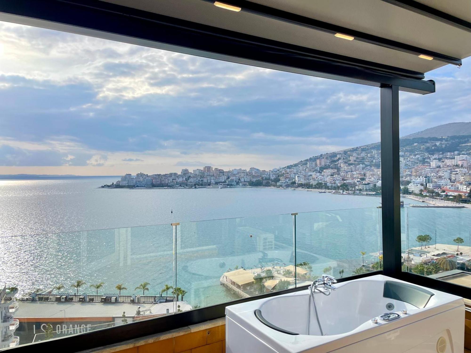 Seaview Golden Penthouse Lejlighed Sarandë Eksteriør billede