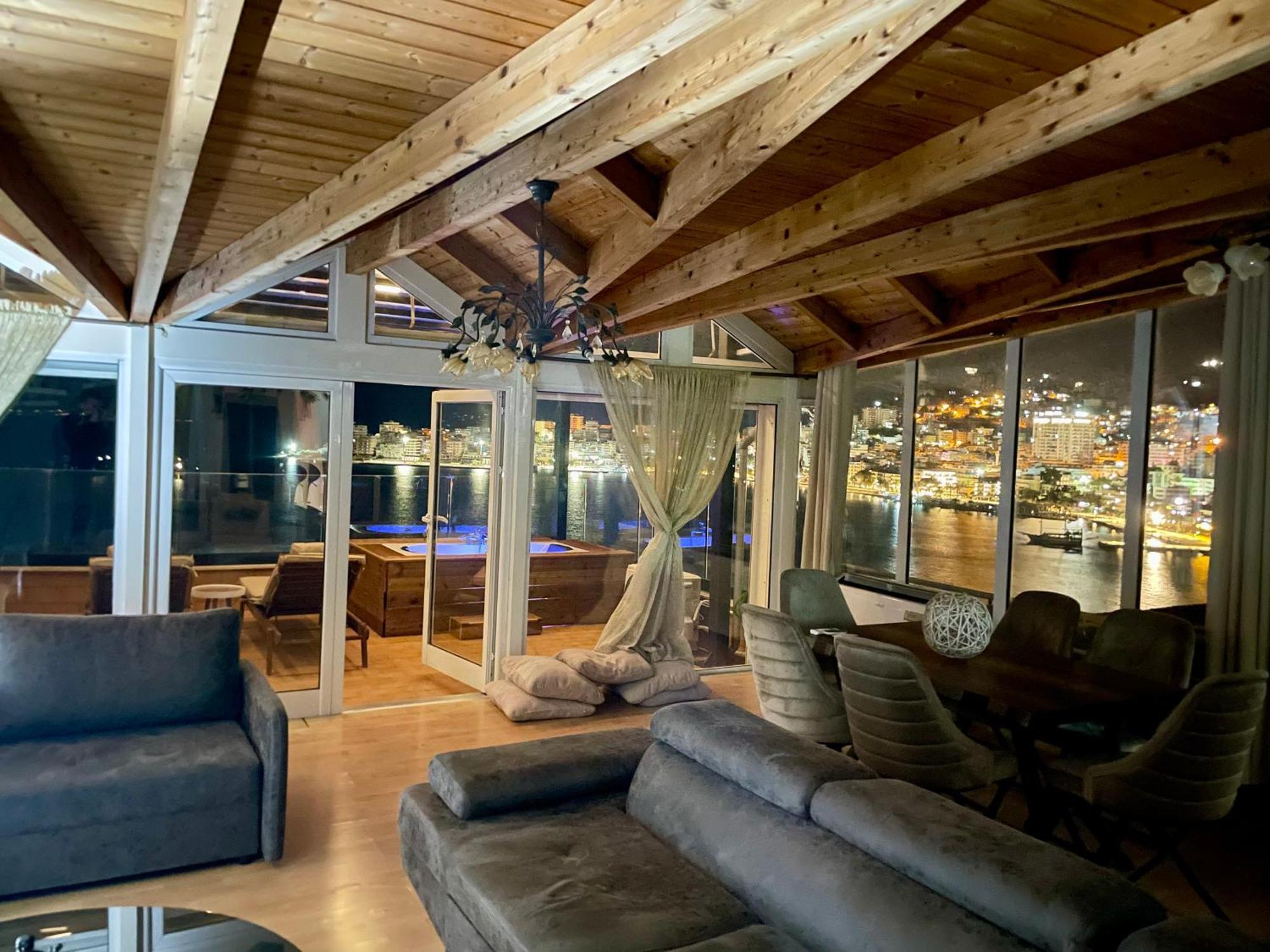 Seaview Golden Penthouse Lejlighed Sarandë Eksteriør billede