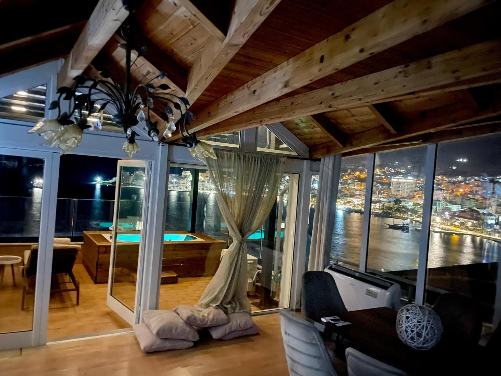 Seaview Golden Penthouse Lejlighed Sarandë Eksteriør billede
